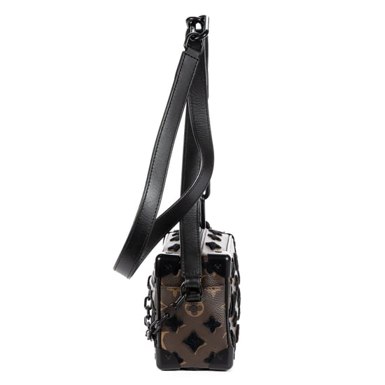 Louis Vuitton Ltd. Ed. Mesh Mini Soft Trunk Mini en Brown Lienzo recubierto - Image 3