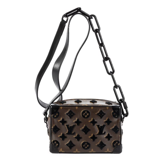 Louis Vuitton Ltd. Ed. Mesh Mini Soft Trunk Mini en Brown Lienzo recubierto - Image 5