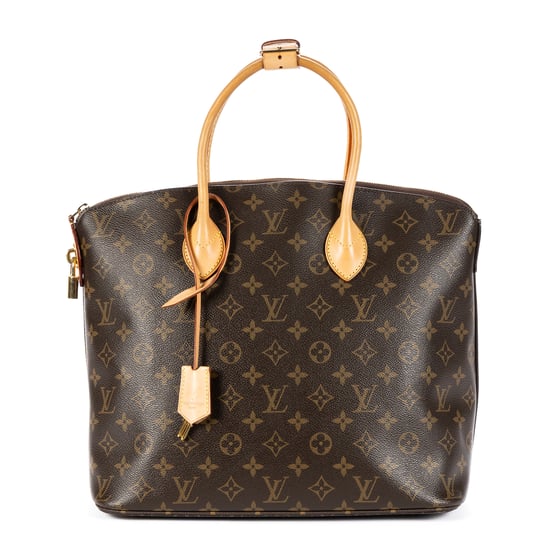 Louis Vuitton Lockit Vertical MM en Brown Lienzo recubierto - Image 1