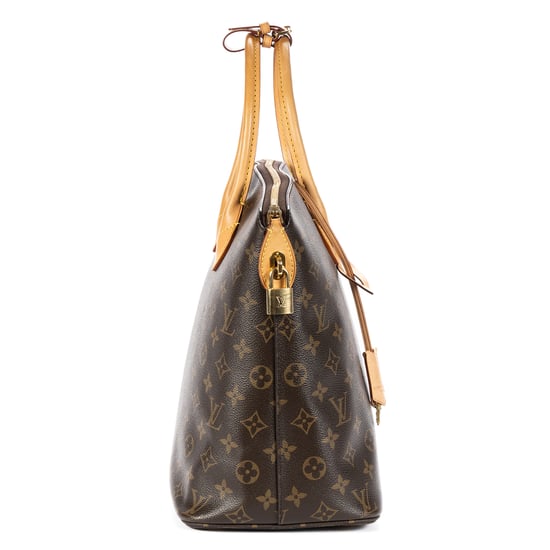 Louis Vuitton Lockit Vertical MM en Brown Lienzo recubierto - Image 4