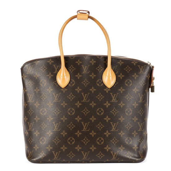 Louis Vuitton Lockit Vertical MM en Brown Lienzo recubierto - Image 5