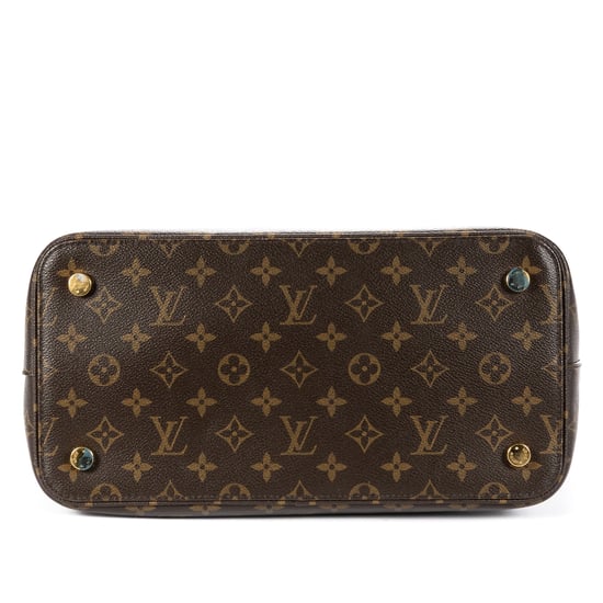 Louis Vuitton Lockit Vertical MM en Brown Lienzo recubierto - Image 6