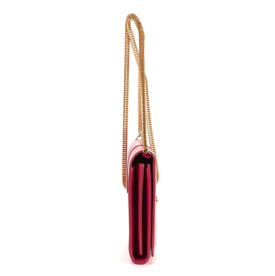 Yves Saint Laurent Y-Ligne Clutch en rosa Cuero de ternero - Image 4