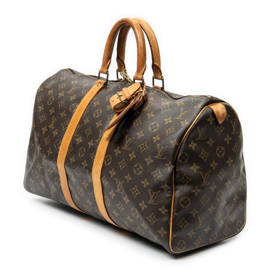 Louis Vuitton Keepall 45 en  marrón Lienzo recubierto - Image 2