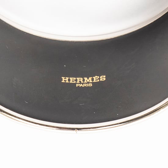 Hermès Enamel Bangle GM en Blue Acero inoxidable sin níquel - Image 4