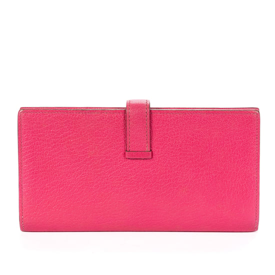 Hermès Bearn Wallet  en  rosa Cuero de ternero - Image 5