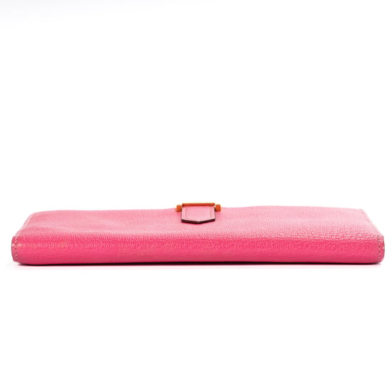 Hermès Bearn Wallet  en  rosa Cuero de ternero - Image 6