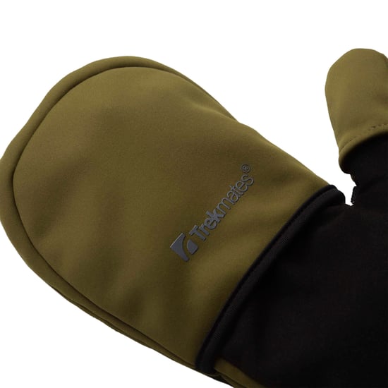 Mitones Convertibles para Hombre Resistentes al Viento Cálidos para Senderismo y Caminatas al Aire Libre - Image 2