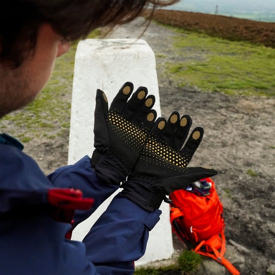 Guantes Friktion para Hombre, Guantes Exteriores Impermeables con Palma Impresa Antideslizante - Image 3