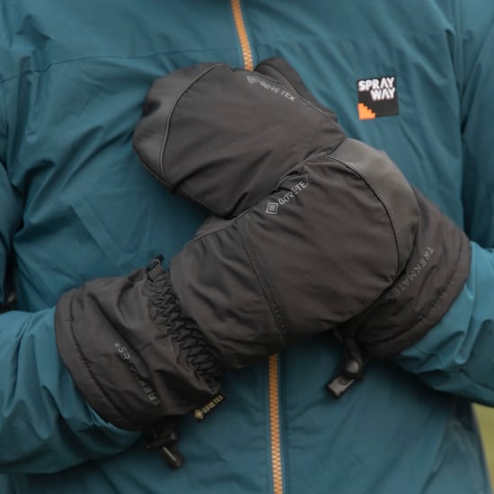 Mitones Impermeables para Mujer Chamonix GTX - Guantes de Senderismo y Caminata con Agarre - Image 5