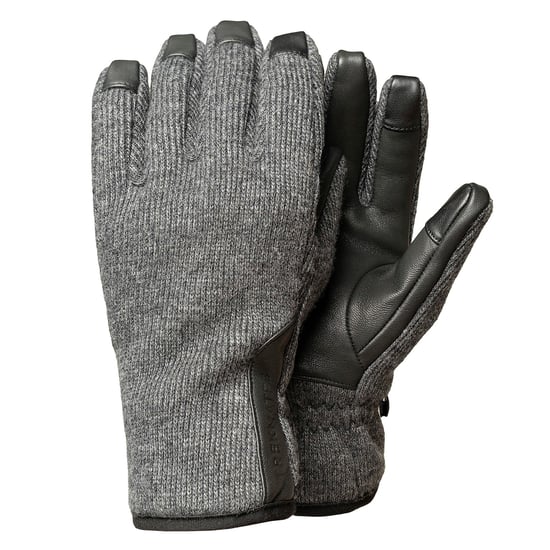 Guantes Táctiles de Invierno para Hombre con Palma de Cuero y Mezcla de Lana Impermeables - Image 1