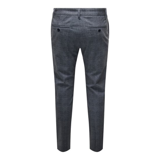 Mark Check Pants - Vestir azul - Image 4