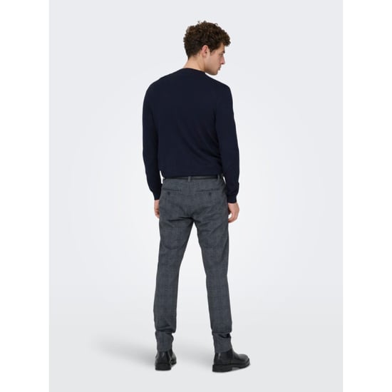 Mark Check Pants - Vestir azul - Image 6