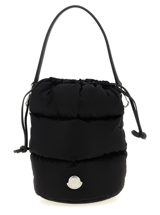 Bolso de mano de poliamida negro Moncler - Image 1
