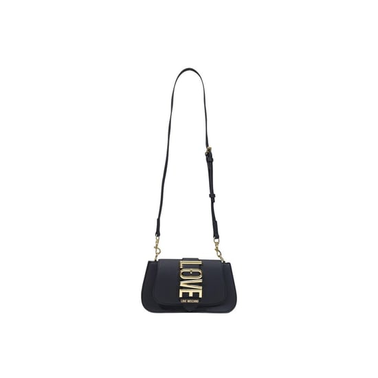 Bolso de mano negro de polietileno Love Moschino - Image 2