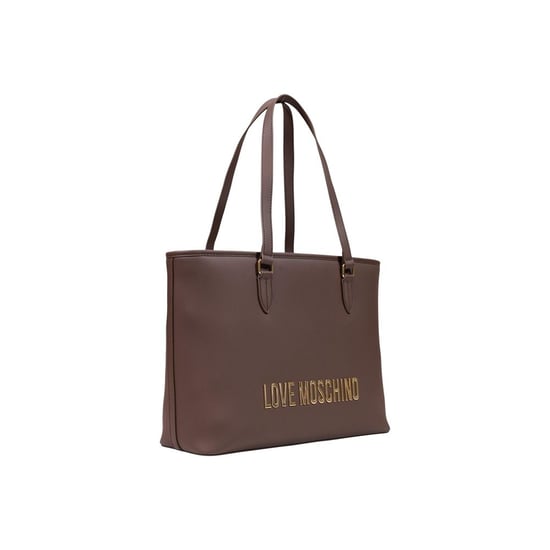 Bolso de Polietileno Marrón Love Moschino - Image 2