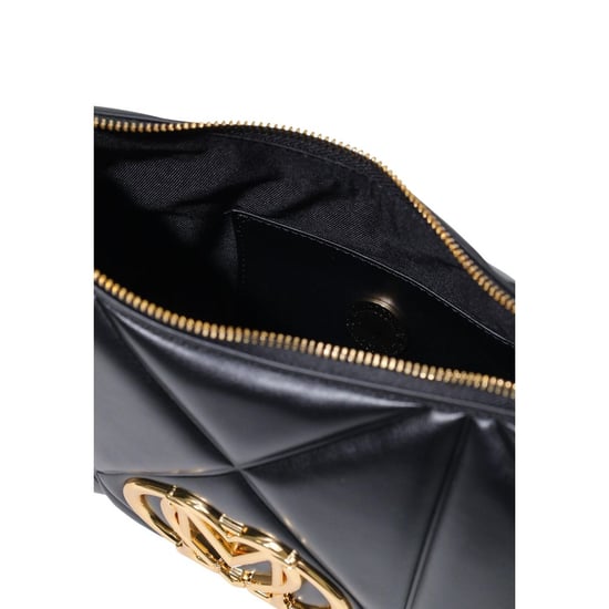 Bolso de mano negro de polietileno Love Moschino - Image 5