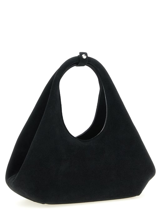 Bolso de mano de piel de vaca negra Coperni - Image 2