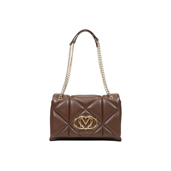 Bolso de Polietileno Marrón Love Moschino - Image 1