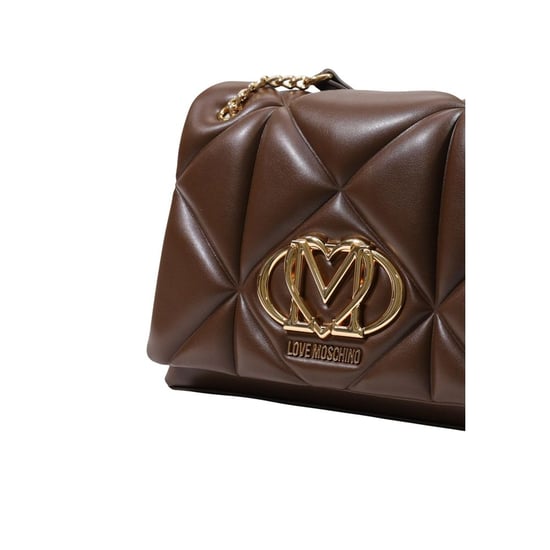 Bolso de Polietileno Marrón Love Moschino - Image 4