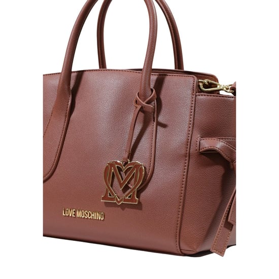 Bolso de Polietileno Marrón Love Moschino - Image 4
