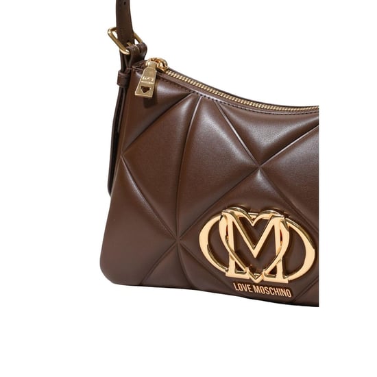 Bolso de Polietileno Marrón Love Moschino - Image 4