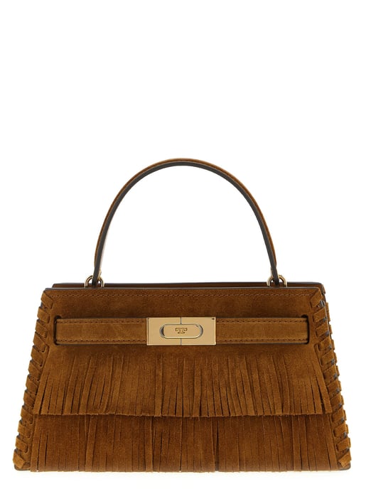 Bolso de mano de cuero bovino marrón Tory Burch - Image 1