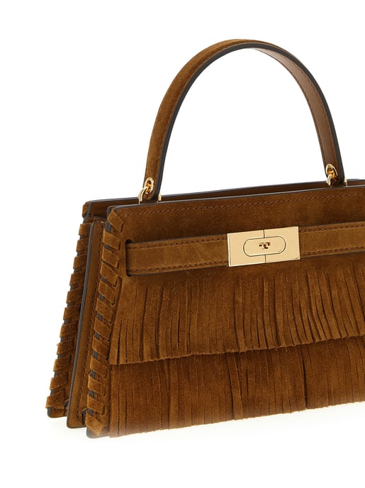 Bolso de mano de cuero bovino marrón Tory Burch - Image 3