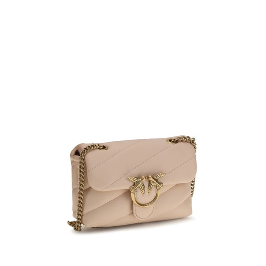 Bolso de Hombro Bos Taurus de Cuero de Ternera Multicolor PINKO - Image 2