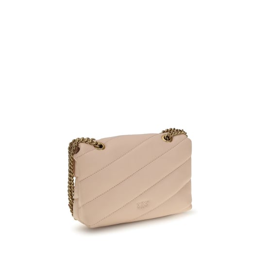 Bolso de Hombro Bos Taurus de Cuero de Ternera Multicolor PINKO - Image 3