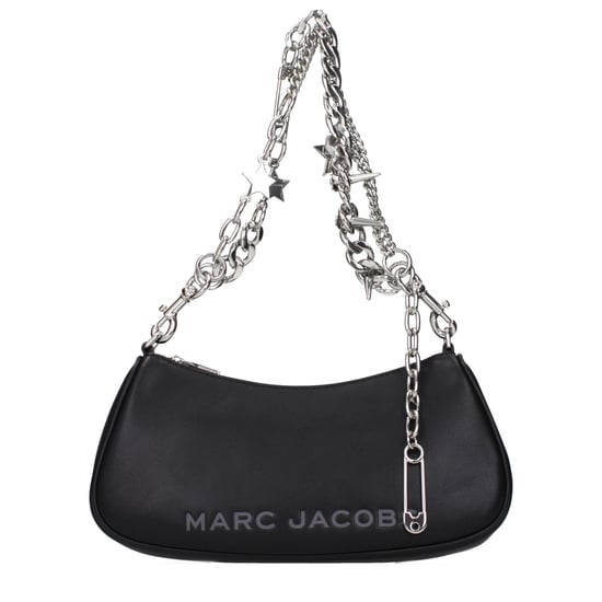 Bolso de hombro de cuero negro Marc Jacobs - Image 1