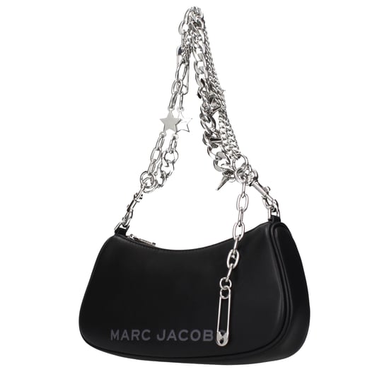 Bolso de hombro de cuero negro Marc Jacobs - Image 2