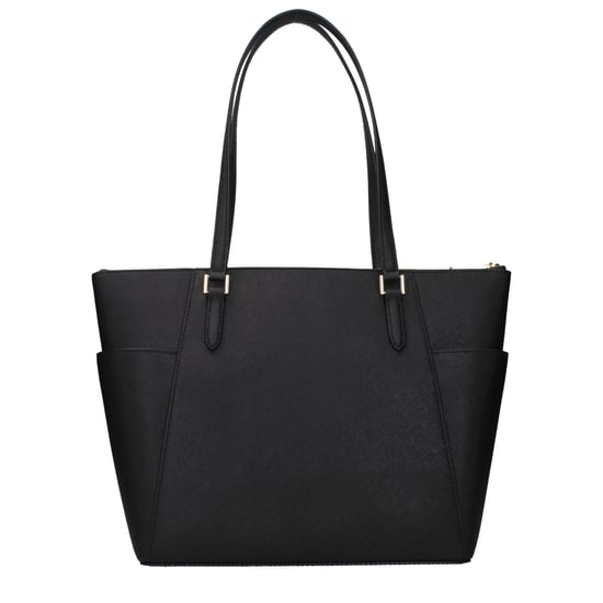 Bolso de hombro de cuero negro Michael Kors - Image 3