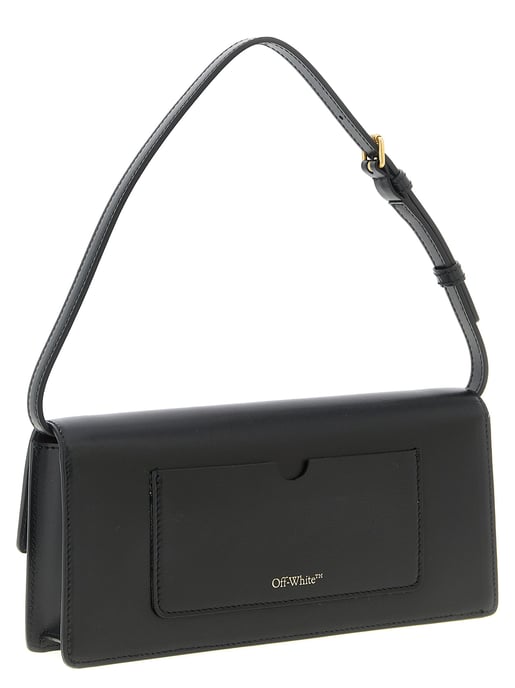 Bolso de Hombro de Poliéster Negro Off-White - Image 2
