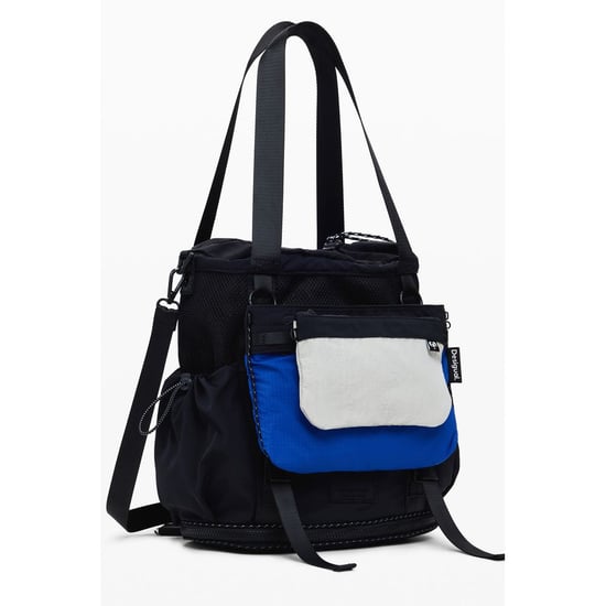 Bolso convertible de poliéster negro para mujeres Desigual - Image 2
