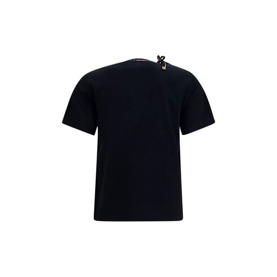 Camiseta de algodón negra Burberry - Image 2