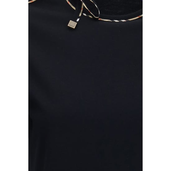 Camiseta de algodón negra Burberry - Image 3