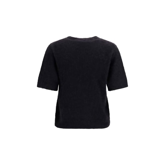 Camiseta Ganni Negra de Alpaca Vicugna Pacos - Image 2