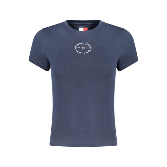 Camiseta de algodón azul para mujer Tommy Hilfiger - Image 1
