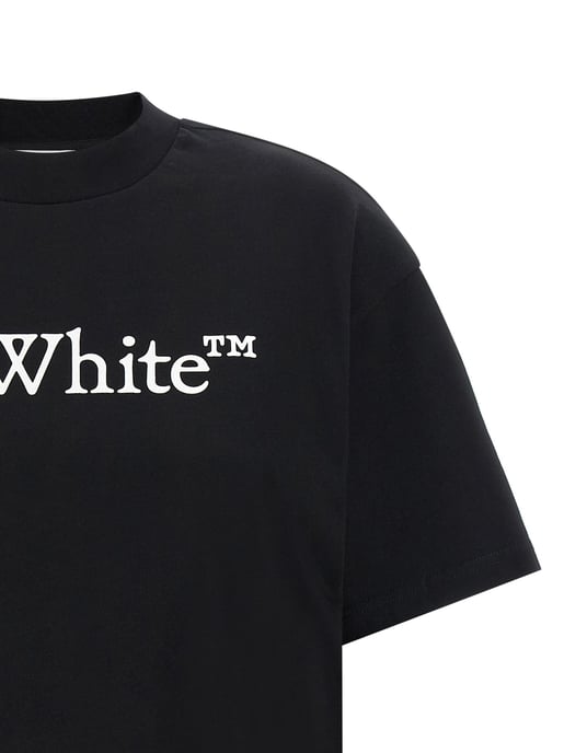 Camiseta de algodón negra Off-White - Image 3
