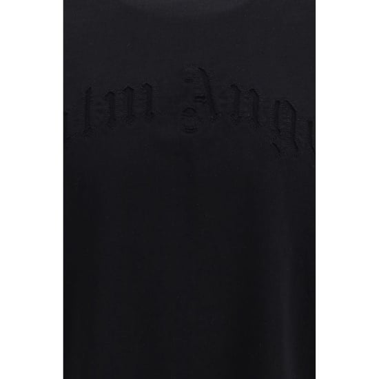 Palm Angels Ropa Deportiva de Algodón Negra - Image 3