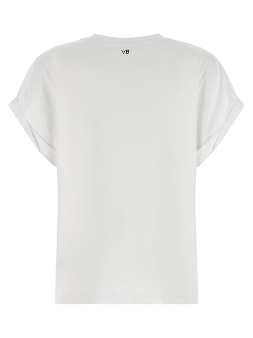 Camiseta de algodón blanca Victoria Beckham - Image 2