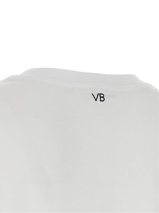 Camiseta de algodón blanca Victoria Beckham - Image 4