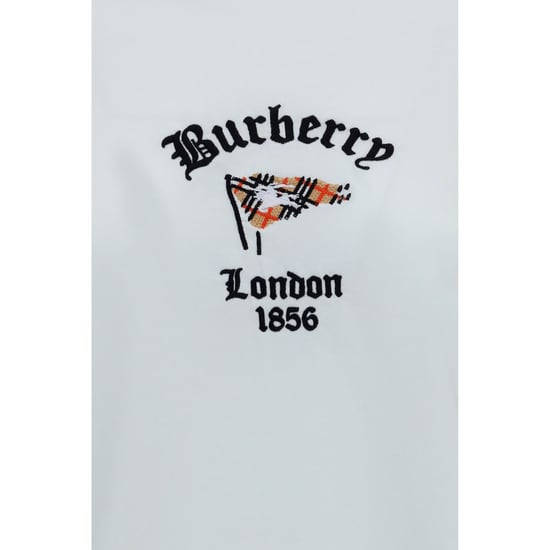 Camiseta de Algodón Blanca Burberry - Image 3