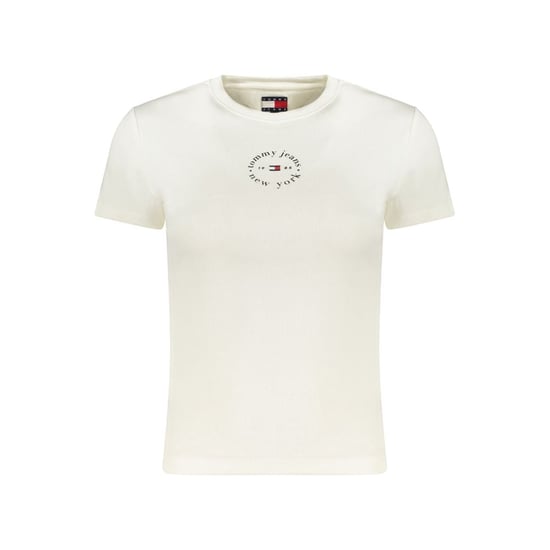 Camiseta de algodón blanca para mujer Tommy Hilfiger - Image 1