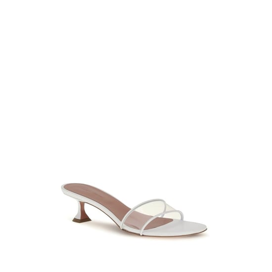 Sandalias de PVC Blancas Amina Muaddi - Image 2