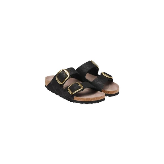Sandalias Planas Sintéticas Negros Birkenstock - Image 3