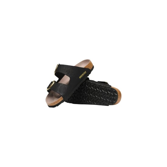 Sandalias Planas Sintéticas Negros Birkenstock - Image 4