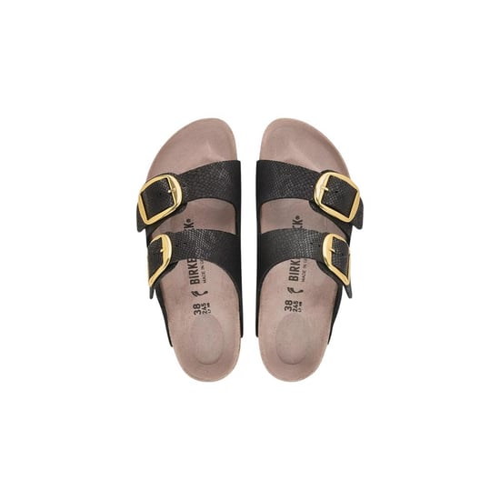 Sandalias Planas Sintéticas Negros Birkenstock - Image 5