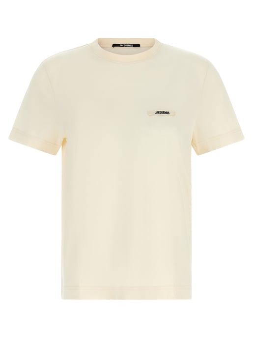 Camiseta de algodón beige Jacquemus - Image 1